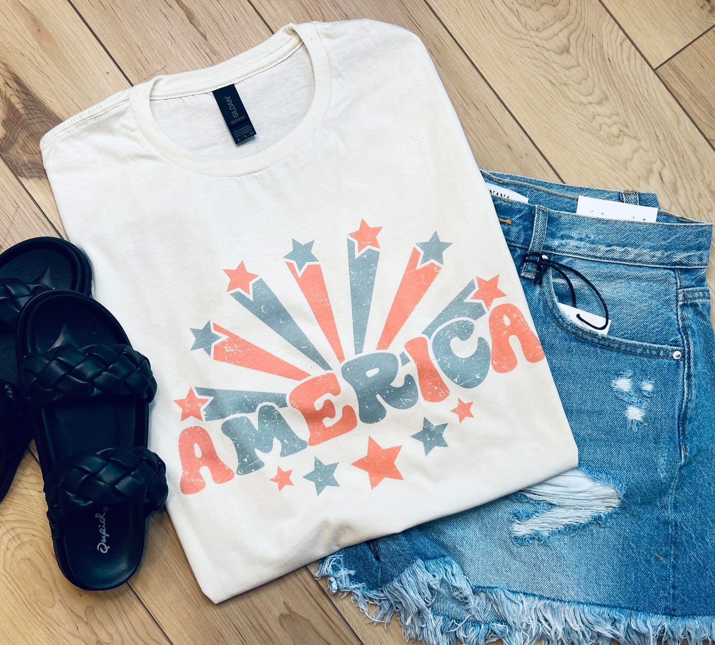 Retro America Graphic Tee