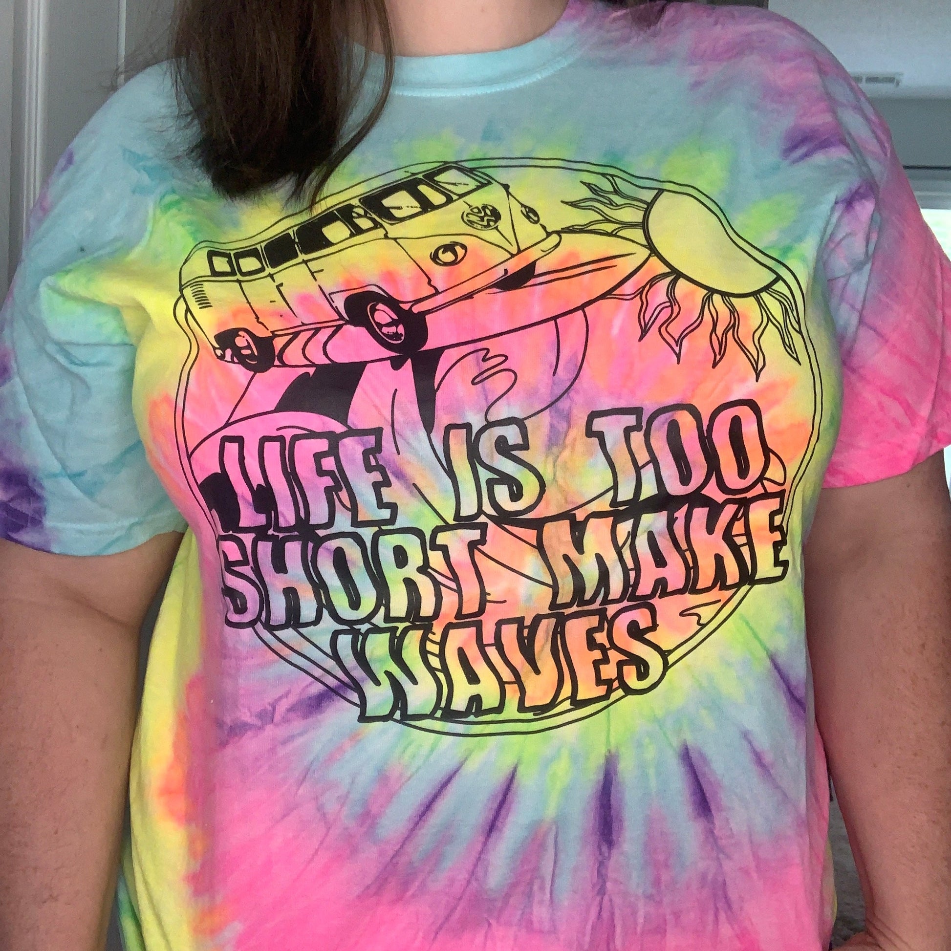 Life is Too Short to Make Waves Tee