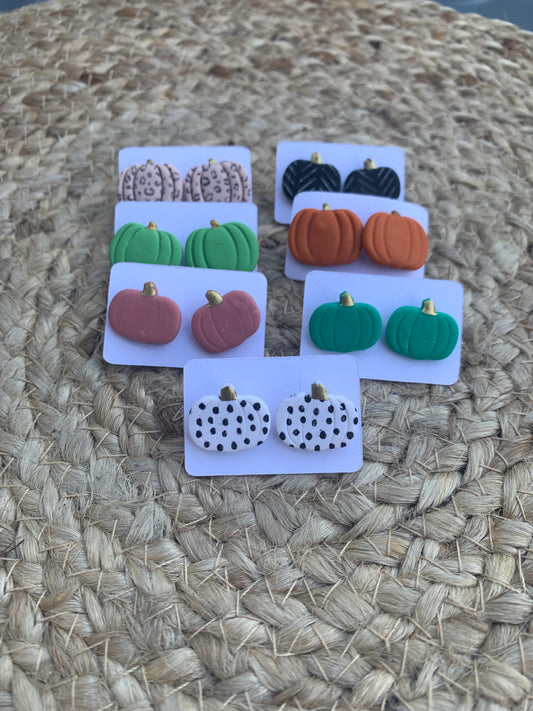 Boho Pumpkin Earrings