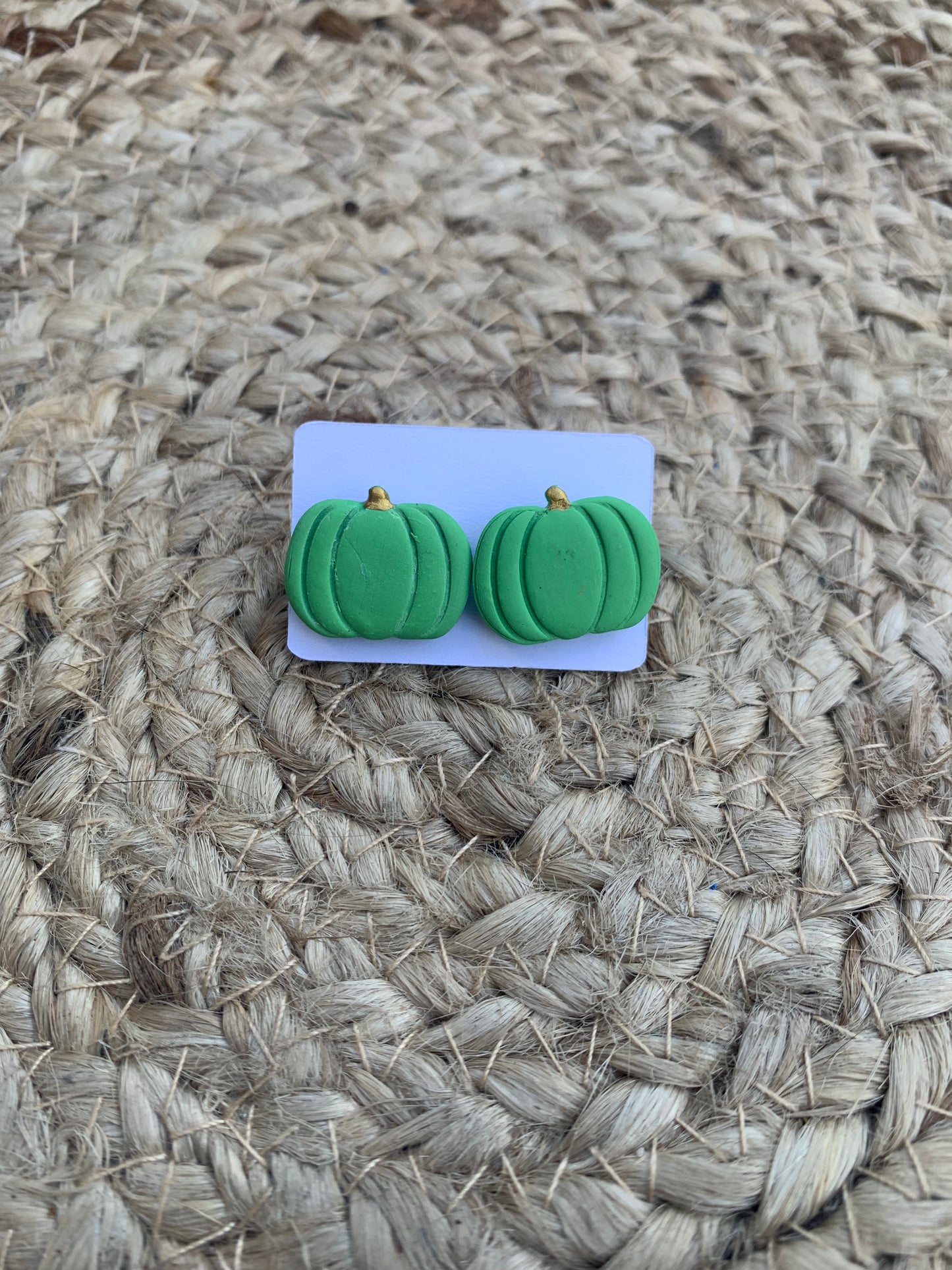 Boho Pumpkin Earrings