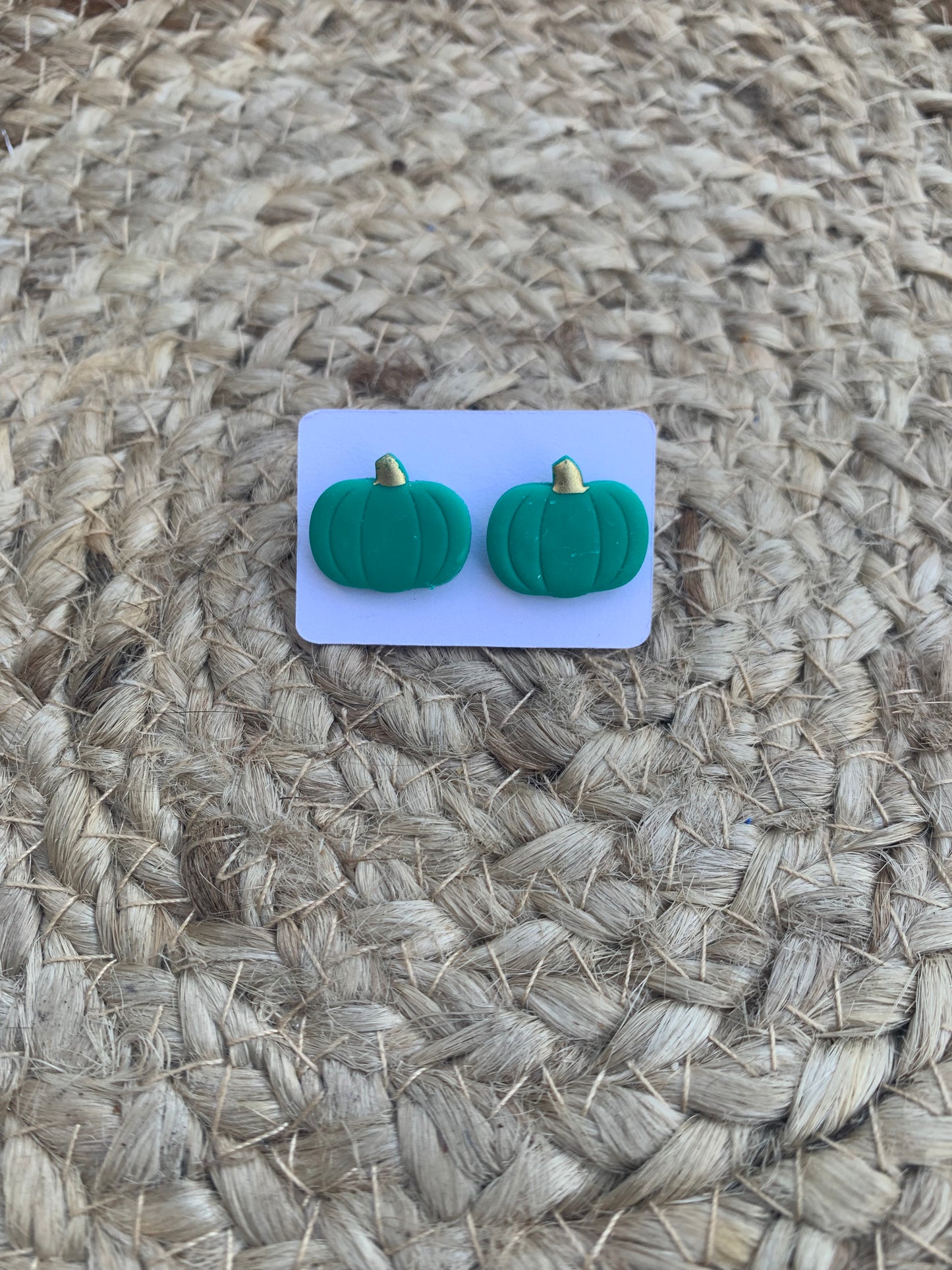 Boho Pumpkin Earrings